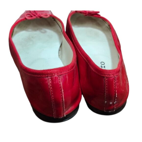 Repetto Cendrillon ballet Red Enamel Limited Edition Rare Popular Size 39 EU - Picture 8 of 14